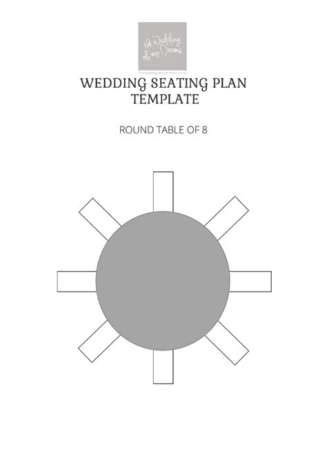 Wedding Seating Plan Templates Download Printable PDF | Templateroller