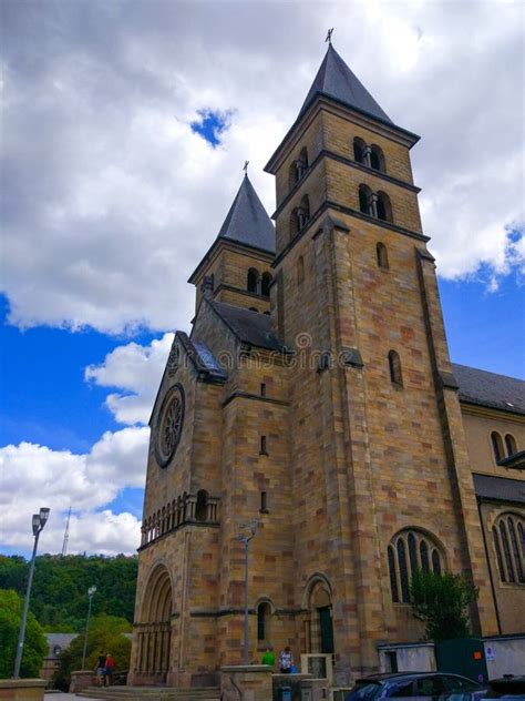 Fachada De La Abad A De La Bas Lica De Echternach Del Santo Willibrord