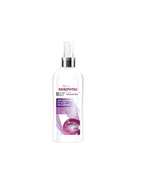 Gerovital H Evolution Apa Micelara Cu Acid Hialuronic Ml