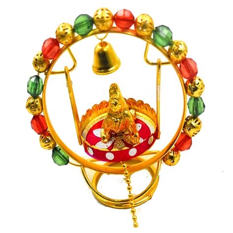 Buy Afh Brass Bal Krishna Jhula Swing Palana Laddu Gopal For Puja