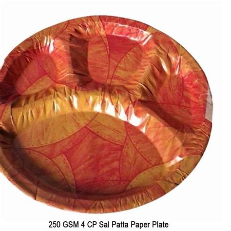 Gsm Cp Sal Patta Paper Plate At Rs Pack In Kalyan Id