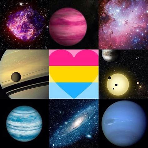 Lgbt Moodboards Aesthetics Flags And Lockscreens — Panromanticpansexual Space By Beni