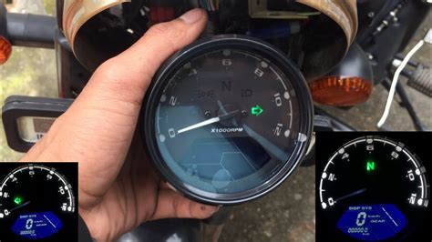 Digital Rpm Speedometer For Bullet 350 Youtube