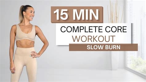 15 Min Complete Core Workout No Repeats Intense Core Burn Youtube