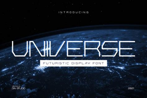 Universe Font Din Studio Fontspace