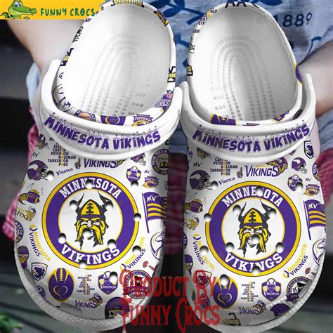 Minnesota Vikings Crocs Minnesota Vikings Ts Discover Comfort And