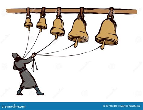 Ring The Bells Vector Drawing 137253410