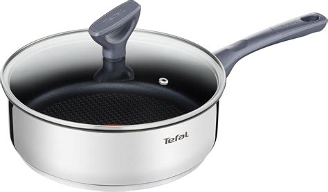 Tefal Sauteuse Dailycook En Inox Cm Avec Couvercle En Verre