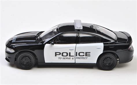 124 Welly Fx Dodge Charger Pursuit Police Car Diecast Car Model