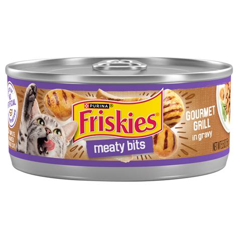 Save On Friskies Meaty Bits Gourmet Grill In Gravy Adult Wet Cat Food