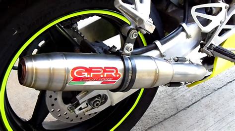 Honda Cbr 600 01 07 F S Gpr Exhaust System Youtube