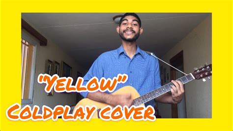 Yellow Coldplay Acoustic Guitar Cover Youtube