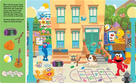 Sesame Street Furry Friends Forever First Look And Find Activity Book Little Book