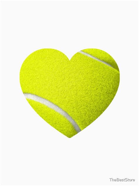 Tennis Heart T Shirt For Sale By Thebeststore Redbubble Funny T