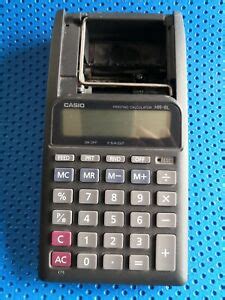 CALCULADORA CASIO PRINTING CALCULATOR HR 8L EBay