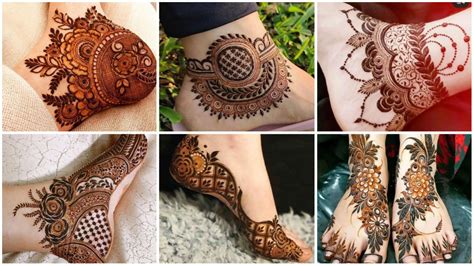 Amazing Leg Mehndi Designs Simple Craft Idea