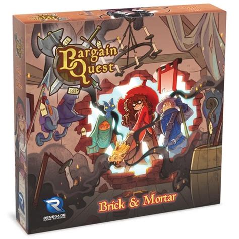 Renegade Game Studios: Bargain Quest Brick & Mortar Expansion : Target