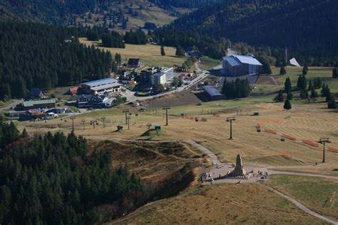 Feldberg Schwarzwald Von Oben Gipfel Des Feldberg Mit