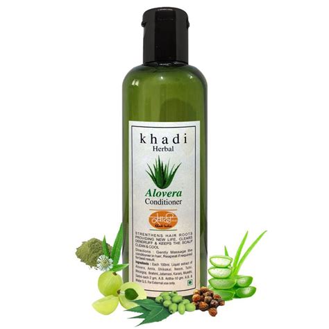 Khadi Aloe Vera Conditioner Liquid Packaging Size 100ml At Rs 199