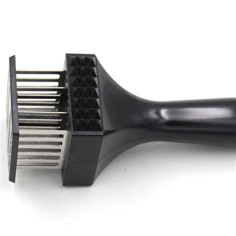 2019 Meat Tenderizer Hammer Stainless Steel 24 Blades Manual Pounder ...