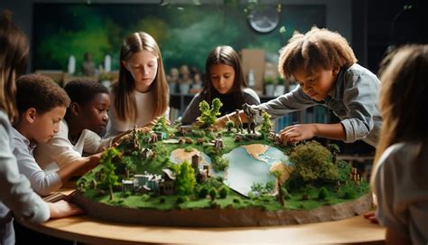 Journ E Mondiale De L Environnement Une Photo D Enfants Dans Une Salle