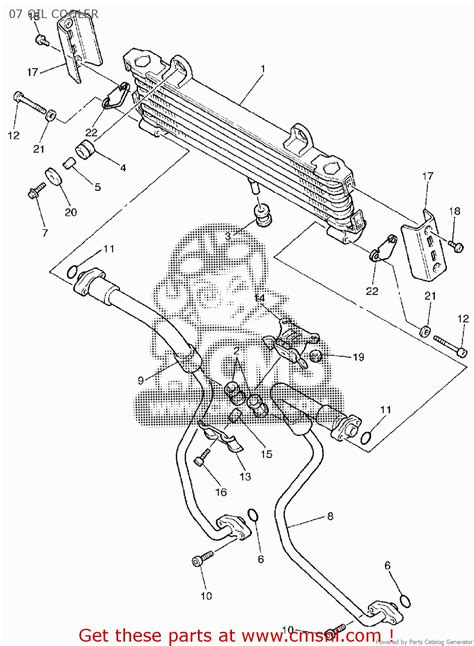 Yamaha Xjr1300 2013 5wmw Europe 1m5wm 300e2 07 Oil Cooler Buy