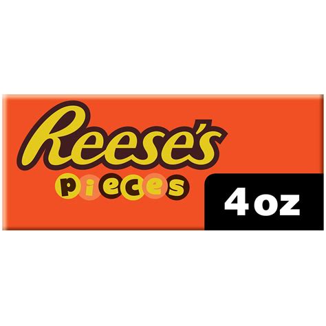 Reese's Pieces Peanut Butter In a Crunchy Shell Candy, Box 4 oz - Walmart.com