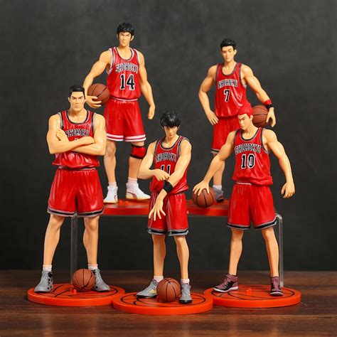 Figuras Coleccionables De PVC De SLAM DUNK Hanamichi Sakuragi Rukawa