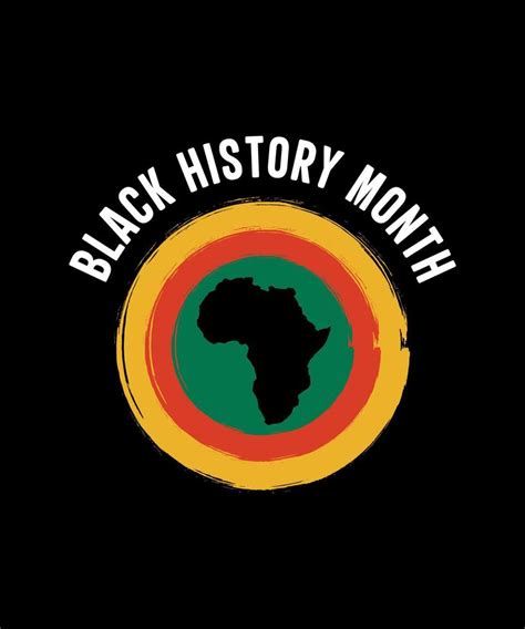 Black history month logo illustration design 17193393 Vector Art at ...