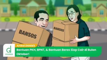 Update Bansos Oktober Pkh Bpnt Dan Bantuan Beras Siap Cair