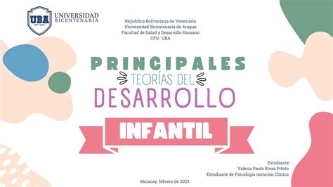 Principales Teor As Del Desarrollo Infantil