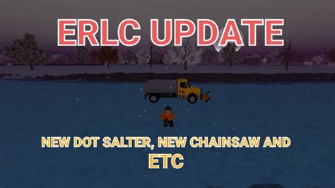 New Update DOT SALTER FROZEN LAKE ETC Roblox ERLC YouTube