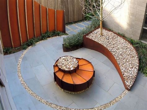 Acero corten ideas para exteriores en 75 diseños creativos Corten