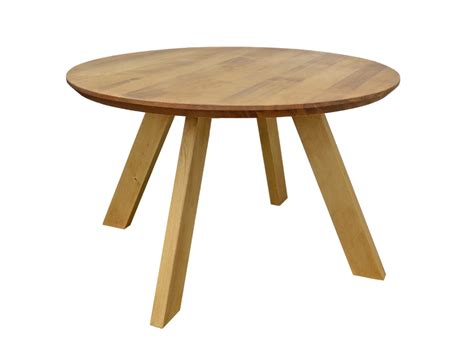 Table Basse Ronde Pin Massif 80cm 4 Pieds Le Magasin Du Pin