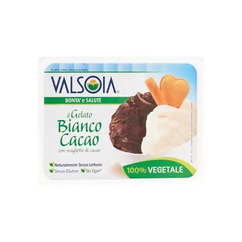 Valsoia Gelato Vegetale Bianco Cacao Gr Spesa Online Da Palermo