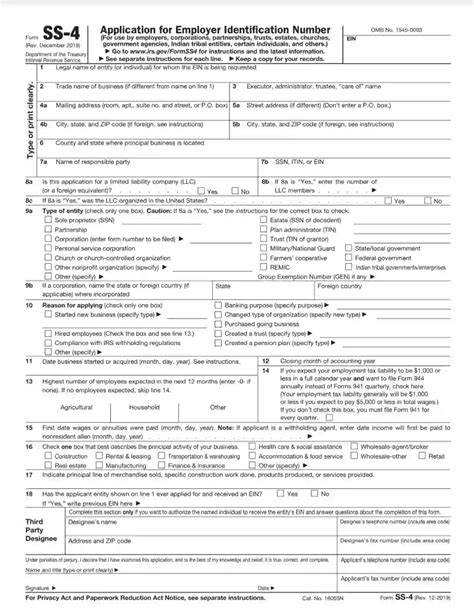 Irs Form Ss Fill Out Printable Pdf Forms Online