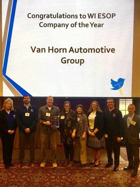 Van Horn Automotive Group Named ‘company Of The Year By Wisconsin