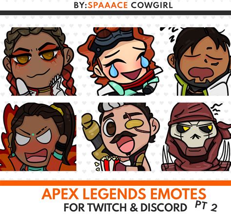 Apex Legends Twitch Emote Pack Pt 2 Etsy