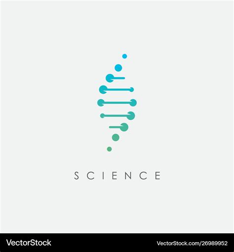 Dna logo Royalty Free Vector Image - VectorStock