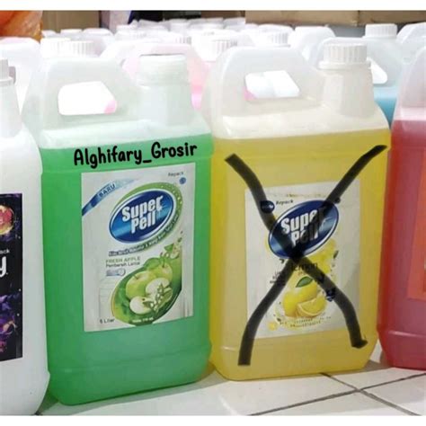 Jual Best Seller Super Pell Fresh Apple Pembersih Lantai Liter