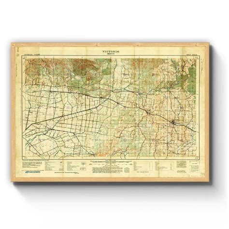 Bunyip Victoria Vintage Maps