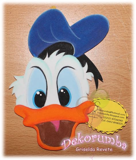 Dekorumba Tarjetas De Invitaciones Del Pato Donald