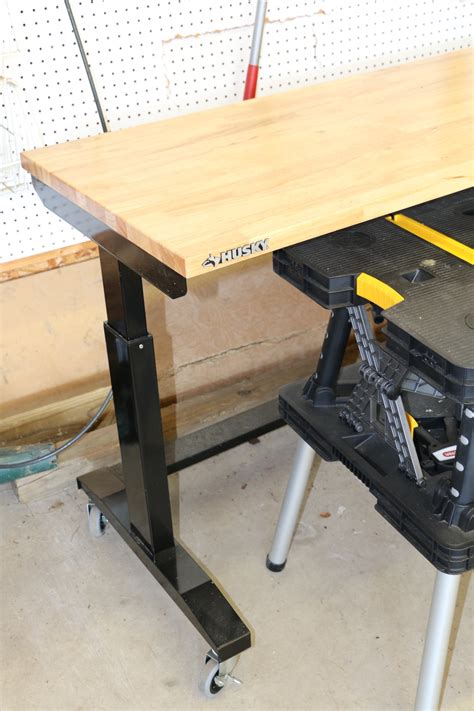 Husky Adjustable Workbench and Keter Folding Work Table | EBTH