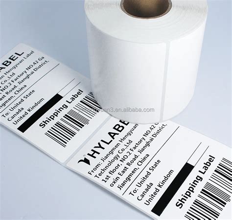 Waterproof 100mmx100mm 350pcs Thermal Adhesive Waybill Label Paper 100x100 Direct Thermal