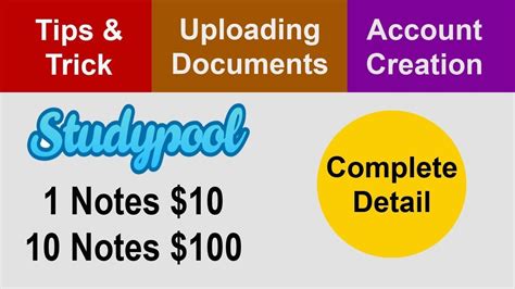 Studypool Review Step By Step Guid How To Upload And Sell Documents