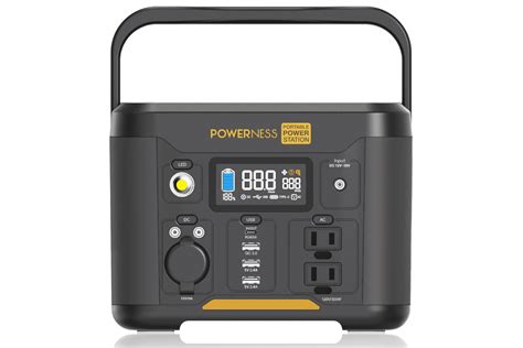 Powerness Hiker U Power Station Wh Solar Generator W Ac W