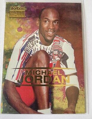 Metal Universe Champions Michael Jordan Skybox Premium Star Topaz