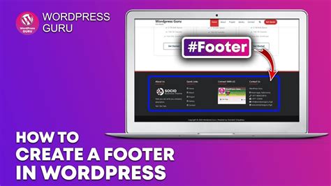 How To Add Footer In Wordpress YouTube