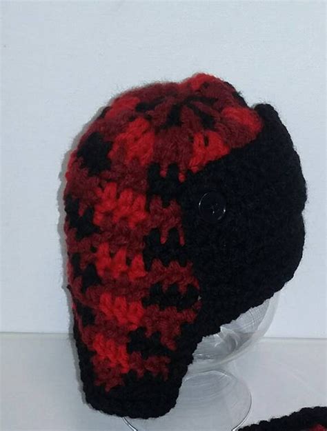 Plaid Lumberjack Crochet Hat / Boys Hat / Girls Hat / Winter - Etsy