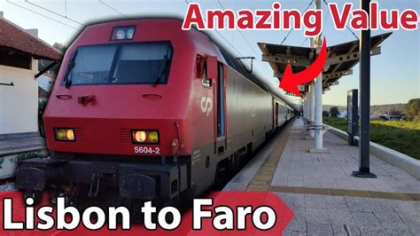 Portugal S CHEAP And COMFY Intercity Trains From Lisbon To Faro